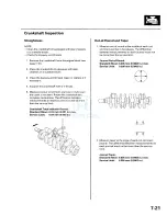 Предварительный просмотр 219 страницы Honda 1998 Accord Manual