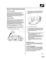 Предварительный просмотр 279 страницы Honda 1998 Accord Manual