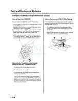 Предварительный просмотр 280 страницы Honda 1998 Accord Manual