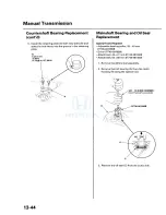 Предварительный просмотр 494 страницы Honda 1998 Accord Manual