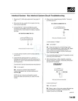 Предварительный просмотр 609 страницы Honda 1998 Accord Manual