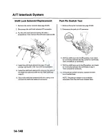 Предварительный просмотр 658 страницы Honda 1998 Accord Manual