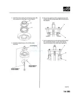 Предварительный просмотр 695 страницы Honda 1998 Accord Manual