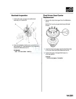 Предварительный просмотр 711 страницы Honda 1998 Accord Manual