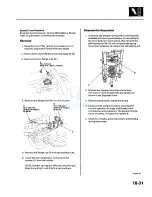 Предварительный просмотр 825 страницы Honda 1998 Accord Manual