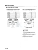 Предварительный просмотр 884 страницы Honda 1998 Accord Manual