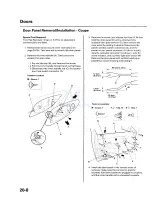 Предварительный просмотр 910 страницы Honda 1998 Accord Manual