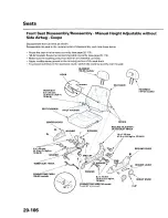 Предварительный просмотр 1008 страницы Honda 1998 Accord Manual