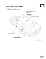 Предварительный просмотр 1261 страницы Honda 1998 Accord Manual