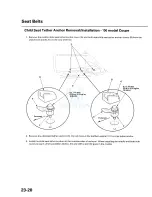 Предварительный просмотр 1400 страницы Honda 1998 Accord Manual