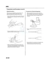 Предварительный просмотр 1412 страницы Honda 1998 Accord Manual