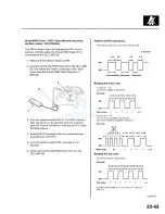 Предварительный просмотр 1423 страницы Honda 1998 Accord Manual