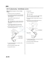 Предварительный просмотр 1458 страницы Honda 1998 Accord Manual