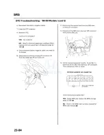 Предварительный просмотр 1464 страницы Honda 1998 Accord Manual