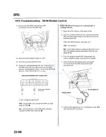 Предварительный просмотр 1466 страницы Honda 1998 Accord Manual