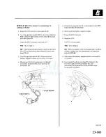 Предварительный просмотр 1483 страницы Honda 1998 Accord Manual