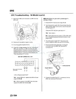 Предварительный просмотр 1484 страницы Honda 1998 Accord Manual