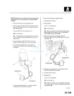 Предварительный просмотр 1529 страницы Honda 1998 Accord Manual