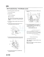 Предварительный просмотр 1564 страницы Honda 1998 Accord Manual