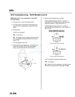 Предварительный просмотр 1588 страницы Honda 1998 Accord Manual