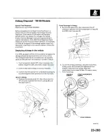 Предварительный просмотр 1663 страницы Honda 1998 Accord Manual