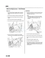 Предварительный просмотр 1676 страницы Honda 1998 Accord Manual