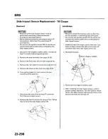 Предварительный просмотр 1678 страницы Honda 1998 Accord Manual