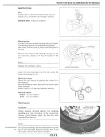 Предварительный просмотр 242 страницы Honda 1998 CB600Fw Shop Manual