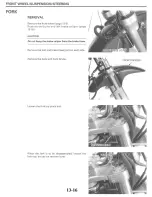 Предварительный просмотр 247 страницы Honda 1998 CB600Fw Shop Manual