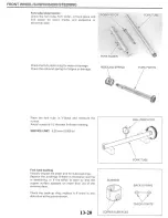 Предварительный просмотр 251 страницы Honda 1998 CB600Fw Shop Manual