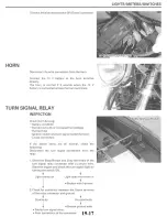 Предварительный просмотр 364 страницы Honda 1998 CB600Fw Shop Manual