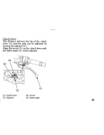 Предварительный просмотр 31 страницы Honda 1998 CBR1100XX Owner'S Manual