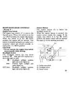 Предварительный просмотр 45 страницы Honda 1998 CBR1100XX Owner'S Manual