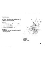 Предварительный просмотр 57 страницы Honda 1998 CBR1100XX Owner'S Manual