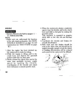 Предварительный просмотр 66 страницы Honda 1998 CBR1100XX Owner'S Manual