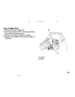 Предварительный просмотр 119 страницы Honda 1998 CBR1100XX Owner'S Manual