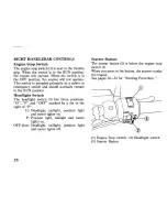 Preview for 32 page of Honda 1998 CD250U Owner'S Manual