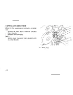 Preview for 52 page of Honda 1998 CD250U Owner'S Manual