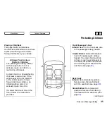 Предварительный просмотр 29 страницы Honda 1998 Civic Manual