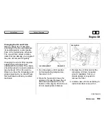 Предварительный просмотр 151 страницы Honda 1998 Civic Manual