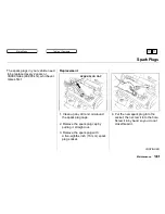 Предварительный просмотр 165 страницы Honda 1998 Civic Manual