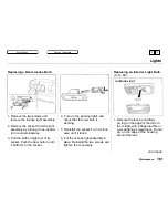 Предварительный просмотр 189 страницы Honda 1998 Civic Manual