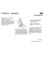 Предварительный просмотр 14 страницы Honda 1998 Odyssey Owner'S Manual