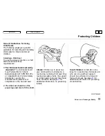 Предварительный просмотр 24 страницы Honda 1998 Odyssey Owner'S Manual