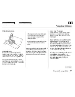 Предварительный просмотр 28 страницы Honda 1998 Odyssey Owner'S Manual