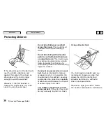 Предварительный просмотр 37 страницы Honda 1998 Odyssey Owner'S Manual