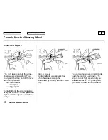 Предварительный просмотр 61 страницы Honda 1998 Odyssey Owner'S Manual