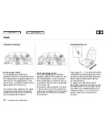 Предварительный просмотр 75 страницы Honda 1998 Odyssey Owner'S Manual