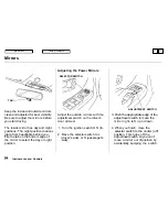 Предварительный просмотр 85 страницы Honda 1998 Odyssey Owner'S Manual