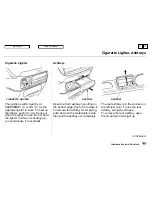 Предварительный просмотр 90 страницы Honda 1998 Odyssey Owner'S Manual